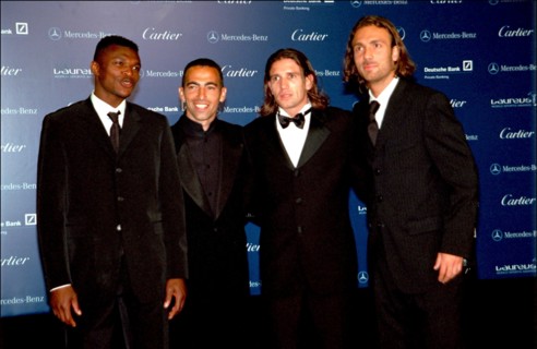 05/22/2001. Laureus world sports awards 2001
