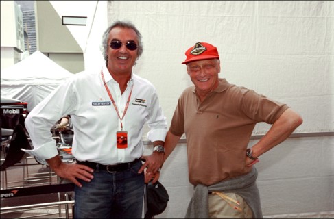 05/26/2001. Formula 1: trials for the Monaco Grand Prix.