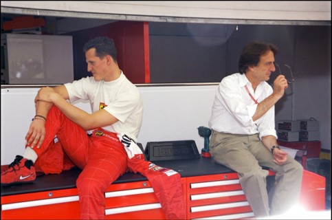 05/26/2001. Formula 1: trials for the Monaco Grand Prix.