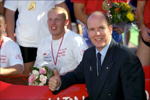 09/00/2001. Prince Albert at the 8th world push championships