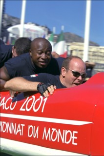 09/00/2001. Prince Albert at the 8th world push championships