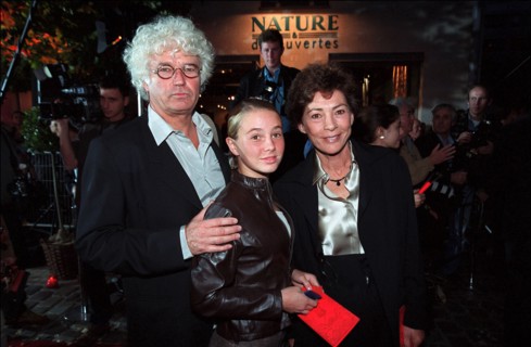 09/27/2001. Premiere of Baz Luhrmann's movie "Moulin Rouge" in Paris.