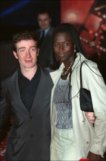 09/27/2001. Premiere of Baz Luhrmann's movie "Moulin Rouge" in Paris.