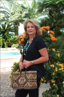 08/00/2001. Ira von Fürstenberg in Monaco for special exhibition of her personal collections of unusual objects.