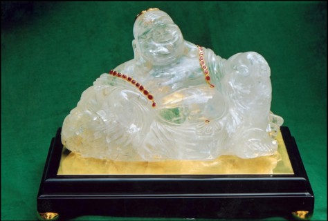 08/00/2001. Ira von Fürstenberg in Monaco for special exhibition of her personal collections of unusual objects.