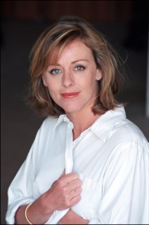 11/00/2001. Close-up Cecile Auclert stars in the TV movie "La folle de dieu".