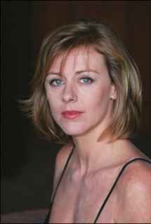 11/00/2001. Close-up Cecile Auclert stars in the TV movie "La folle de dieu".