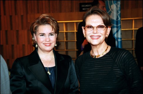 02/11/2002. Meeting of unesco goodwill ambassadors in Paris