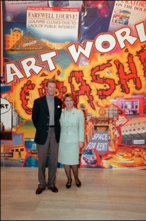 02/00/2002. Grand duke and duchess of Luxembourg, Henri and Maria Theresa, in Paris