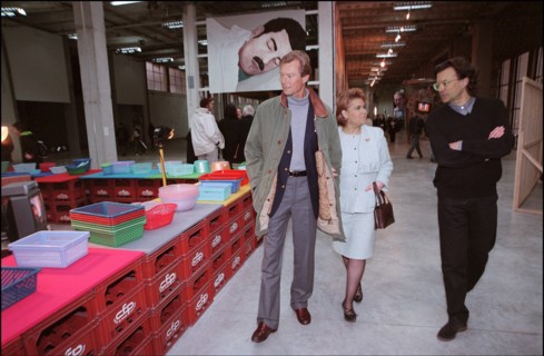 02/00/2002. Grand duke and duchess of Luxembourg, Henri and Maria Theresa, in Paris