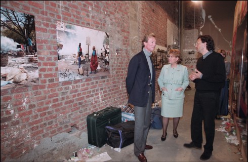 02/00/2002. Grand duke and duchess of Luxembourg, Henri and Maria Theresa, in Paris
