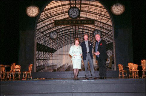 02/00/2002. EXCLUSIVE Grand duke and duchess of Luxembourg, Henri and Maria Theresa, in Paris