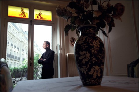 02/24/2002. EXCLUSIVE: Fashion Designer Laurent Mercier gives a shot in the arm to Balmain Haute Couture.