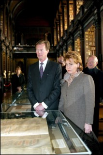 03/05/2002. Grand Duke Henry and Maria Teresa of Luxembourg
