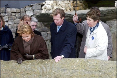 03/05/2002. Grand Duke Henry and Maria Teresa of Luxembourg