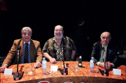 03/21/2002. 25th anniversary of RTL radio show "Les grosses tetes".