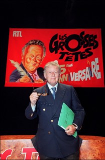 03/21/2002. 25th anniversary of RTL radio show "Les grosses tetes".