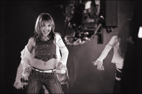 03/00/2002. EXCLUSIVE: Shooting Priscilla's new release on video.