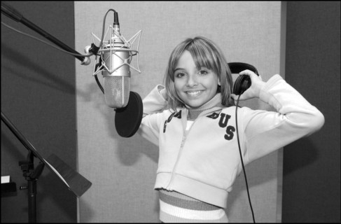 04/18/2002. EXCLUSIVE: French singer Priscilla record her first album.