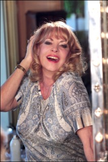 04/00/2002. French actress Michele Mercier of "Angelique" fame publishes new book.