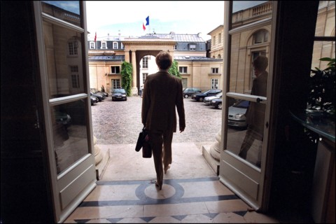 04/00/2002. Nicole Notat is about to leave the leadership of CFDT (French Democratic Work Confederation).