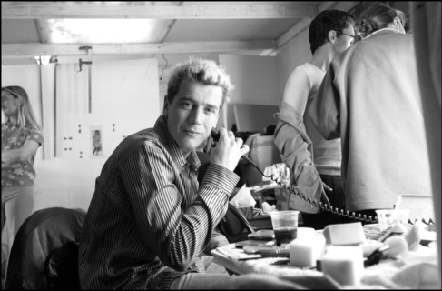 04/24/2002. EXCLUSIVE: On the set of Stephane Ly-Cuong's short-running musical "Paradisco", with a casting made of stars from France's most successful musicals.