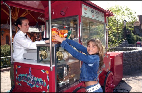 06/00/2002. - singer Priscilla at Disneyland Paris