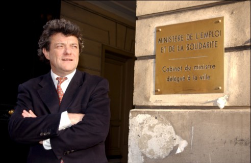 05/07/2002. EXCLUSIVE : Jean-Louis Borloo new minister of Urban affairs.