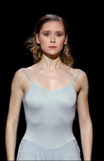 06/13/2002. Maurice Bejart's latest ballet "le concours" with Laetitia Pujol.