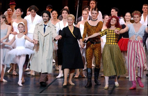 06/00/2002. **EXCLUSIVE** Claude Bessy Head of Paris Opera dancing school