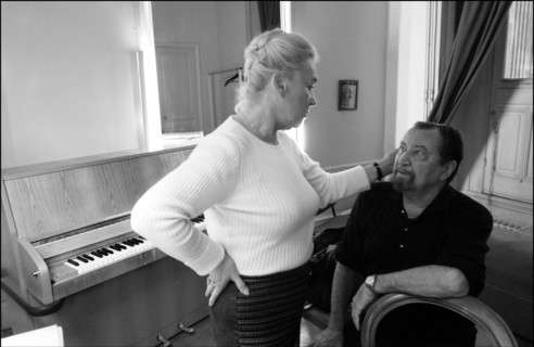 06/00/2002. **EXCLUSIVE** Head of Paris Opera dancing school Claude Bessy