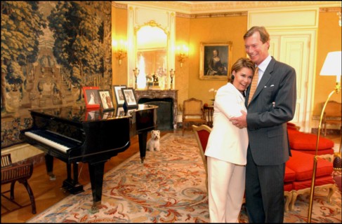 06/21/2002. Exclusive. Grand Duke Henri of Luxembourg and wife Maria-Teresa