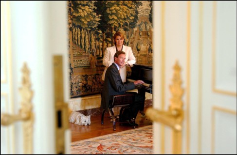 06/21/2002. Exclusive. Grand Duke Henri of Luxembourg and wife Maria-Teresa