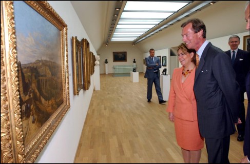 06/21/2002. Exclusive. Grand Duke Henri of Luxembourg and wife Maria-Teresa