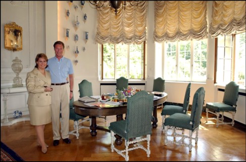 06/22/2002. Exclusive. Grand Duke Henri of Luxembourg and wife Maria-Teresa