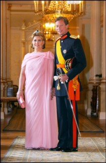 06/22/2002. EXCLUSIVE: Reception at the Grand Ducal palace as part of celebration of first anniversary of the accession of Grand Duke Henri to the throne of Luxembourg.