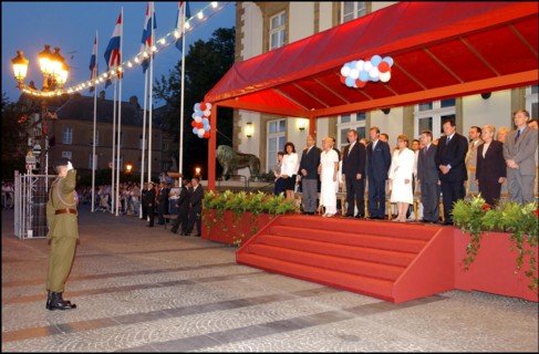 06/25/2002. Grand Duke Henri Luxembourg and Grand Duchess Maria Teresa