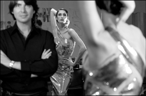 07/00/2002. **EXCLUSIVE** Stephane Rolland fashion designer of Scherrer
