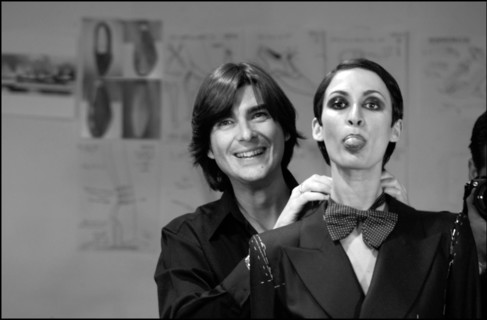 07/00/2002. **EXCLUSIVE** Stephane Rolland fashion designer of Scherrer