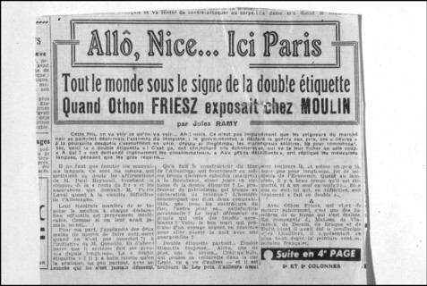 04/07/2002. Jean Moulin's friend, Colette Dreyfus.