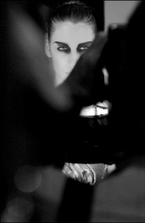 07/09/2002. Fall-winter 2002-03 Haute-Couture collections: the backstage of Christian Dior's fashion show