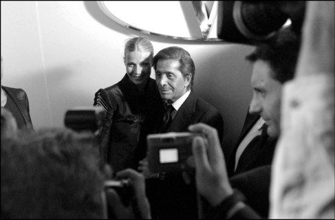 07/11/2002. Fall winter 2002-03 collections. The backstage of Valentino's fashion show