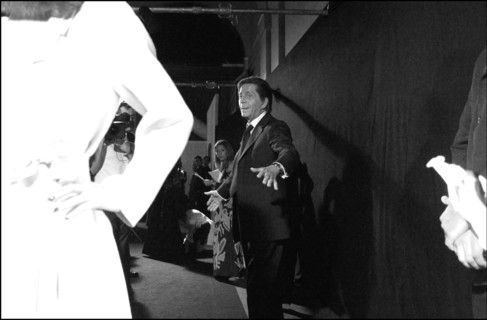 07/11/2002. Fall winter 2002-03 collections. The backstage of Valentino's fashion show