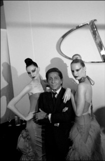 07/11/2002. Fall winter 2002-03 collections. The backstage of Valentino's fashion show