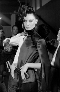 07/11/2002. Fall winter 2002-03 collections. The backstage of Valentino's fashion show