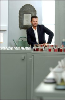 09/00/2002.  Stephane Marais, make-up artist.