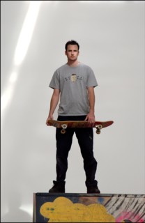 10/01/2002. Exclusive: Ed Templeton, American skater in Paris.