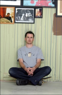10/01/2002. Exclusive: Ed Templeton, American skater in Paris.