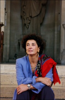 10/15/2002. Francoise Rudetzki, chairman of "SOS attentat" association, in Paris courthouse