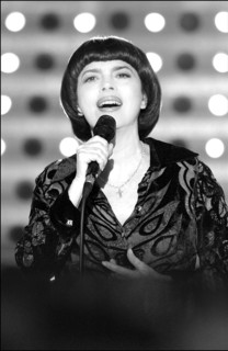 11/00/2002. EXCLUSIVE. French singer Mireille Mathieu returns on the musical scene with a new CD and tour in France and Europe.